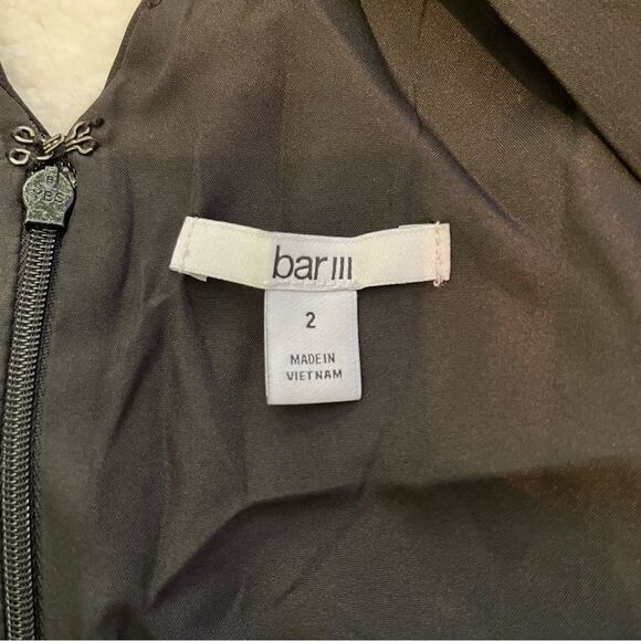 Bar III Lace Trim Sleeveless Dress NWT - Picture 8 of 9